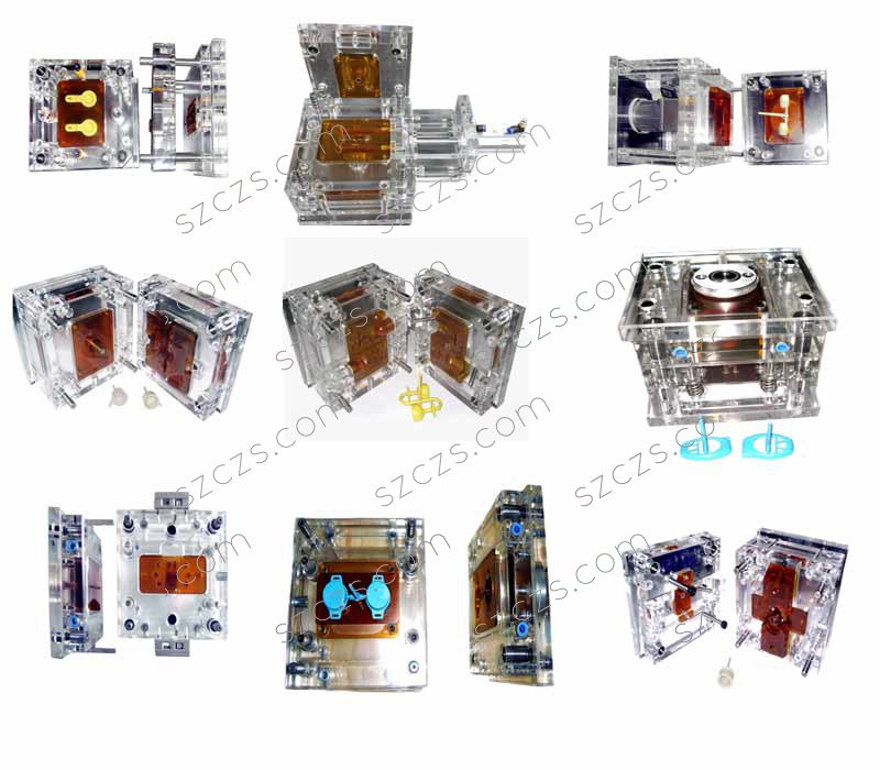 彩色耐高溫透明注塑模具
